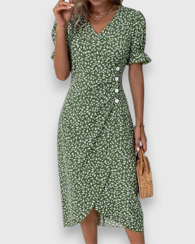 Tessina – Elegant Floral Dress