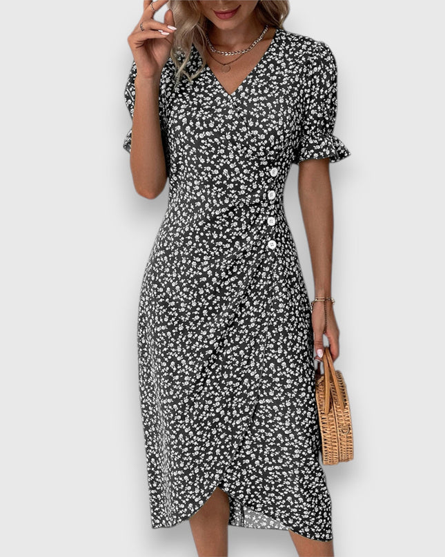 Tessina – Elegant Floral Dress