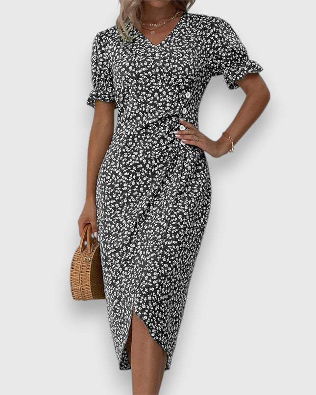 Tessina – Elegant Floral Dress