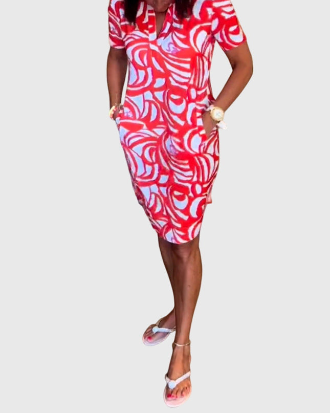 Elle | Flattering Avenue Walk Dress