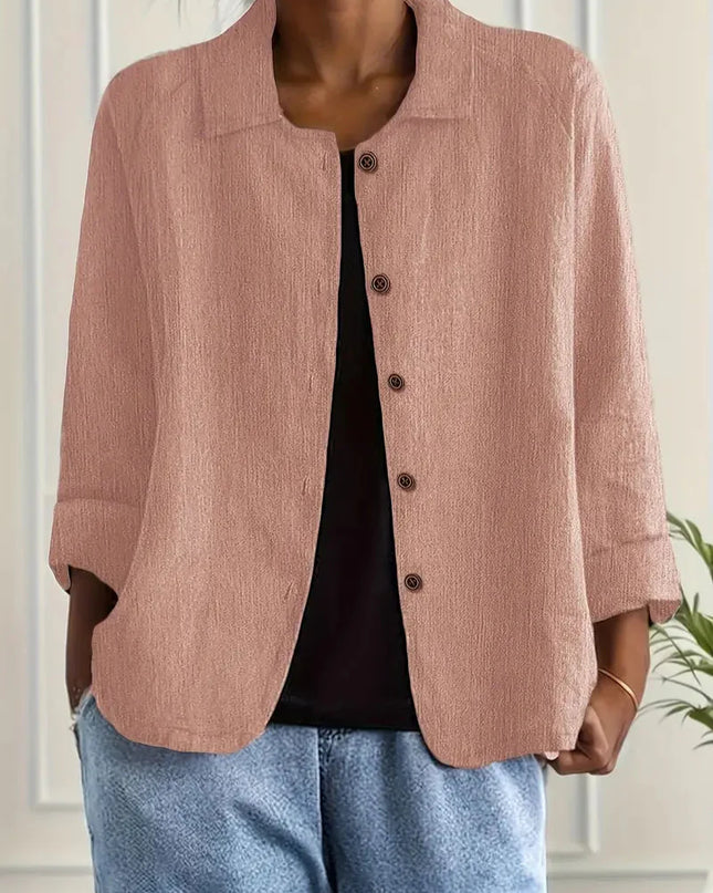 Women’s Blouse | Long Sleeve Button-Up