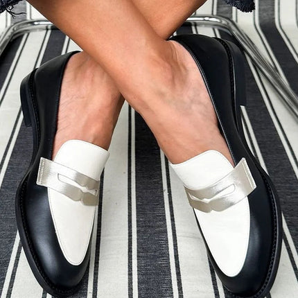 Loafers For Women | Slip On Two-tone