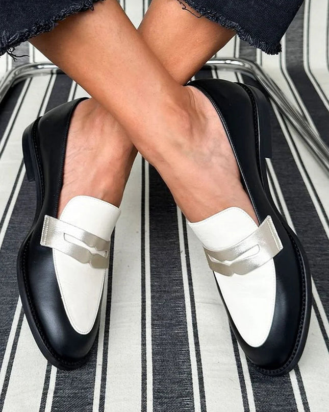 Loafers For Women | Slip On Two-tone