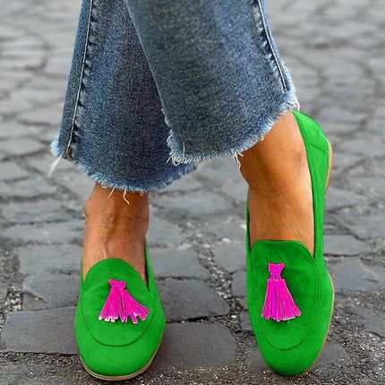 Loafers for Women | Tassel Accent