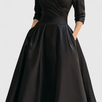 Yan | Elegant Midi Dress