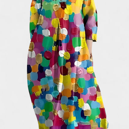 Isalinde | Comfortable V-Neck Dress
