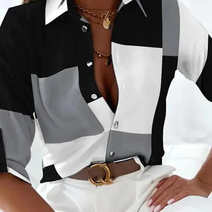 Women’s Blouse | Printed Button Down
