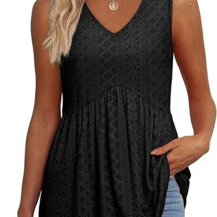 Women’s Top | Sleeveless V-Neck