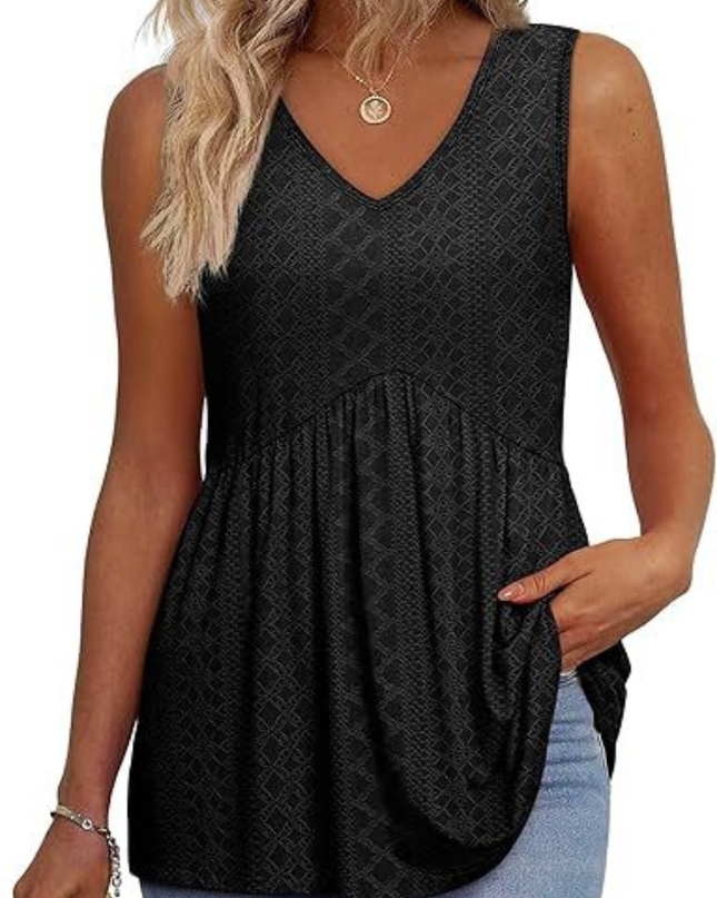 Women’s Top | Sleeveless V-Neck