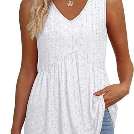 Women’s Top | Sleeveless V-Neck