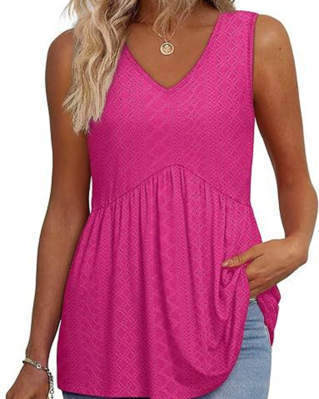 Women’s Top | Sleeveless V-Neck