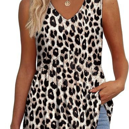 Women’s Top | Sleeveless V-Neck