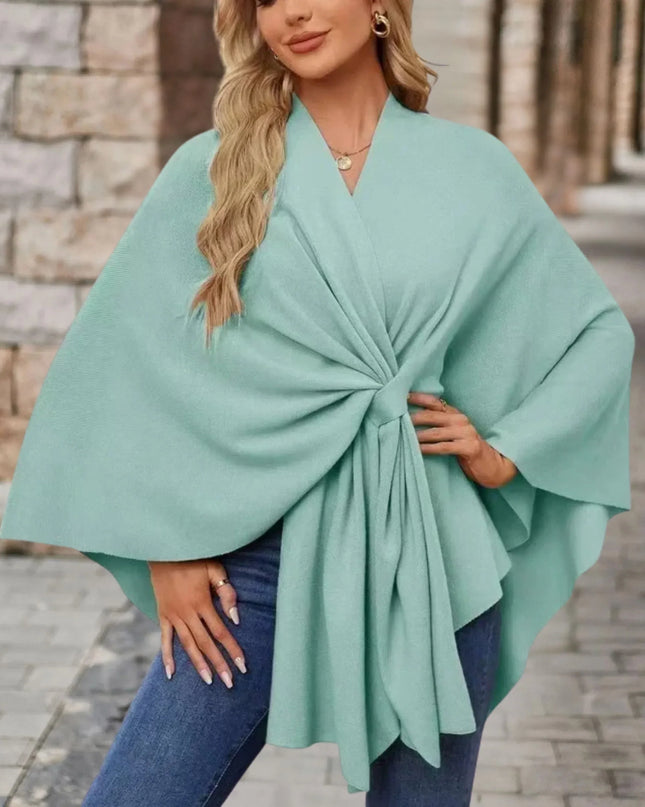 Women’s Poncho | Draped Wrap Style