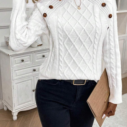 Women's Blouse | Decorative Button Details