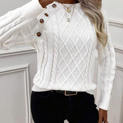 Women's Blouse | Decorative Button Details