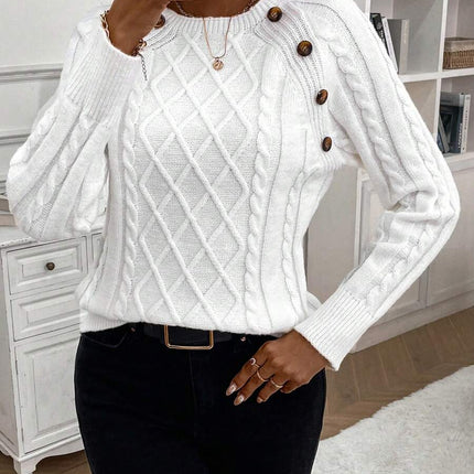 Women's Blouse | Decorative Button Details