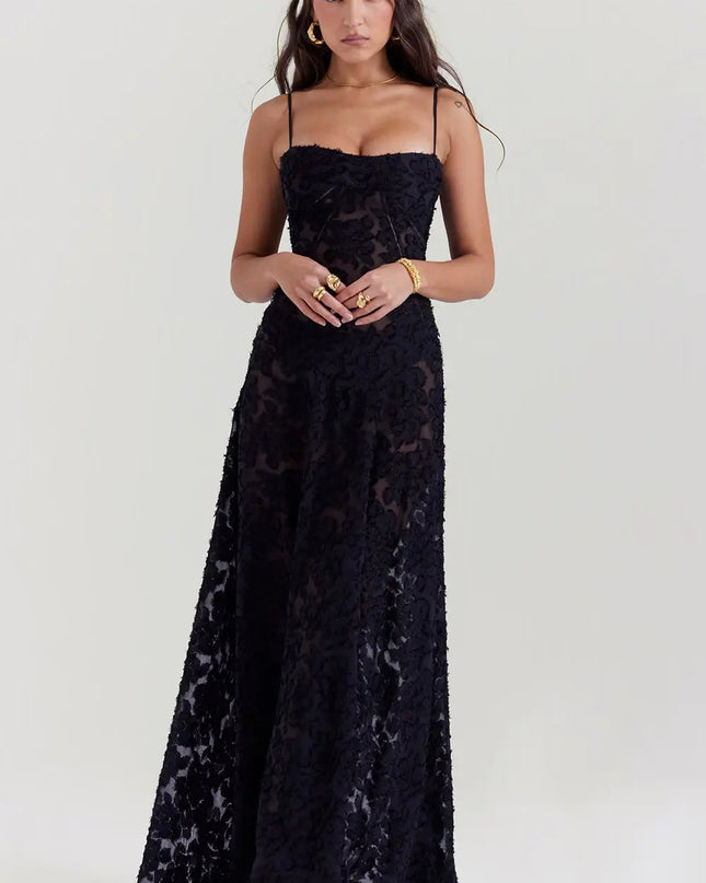 Women’s Summer Dress | Open Back Maxi