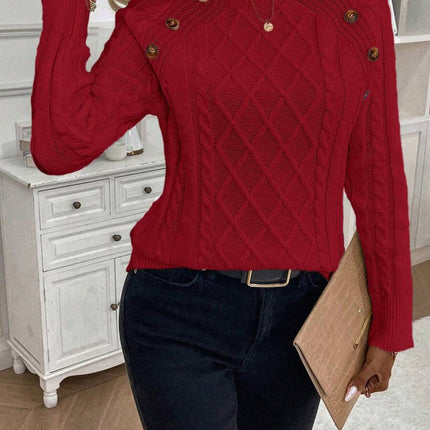 Women's Blouse | Decorative Button Details