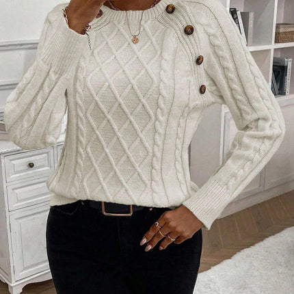 Women's Blouse | Decorative Button Details