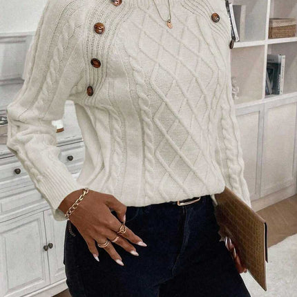 Women's Blouse | Decorative Button Details