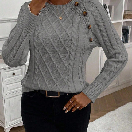 Women's Blouse | Decorative Button Details