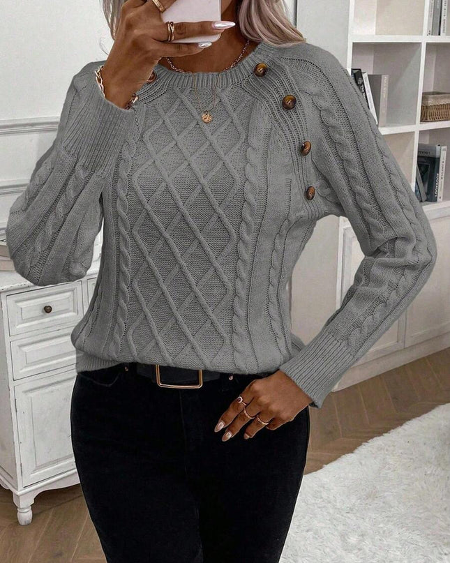 Women's Blouse | Decorative Button Details