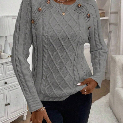 Women's Blouse | Decorative Button Details