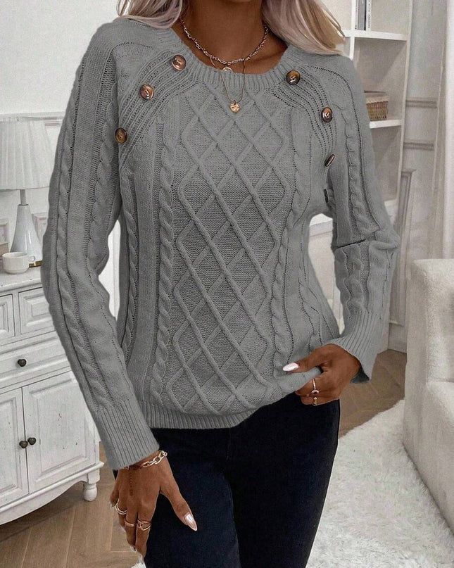 Women's Blouse | Decorative Button Details