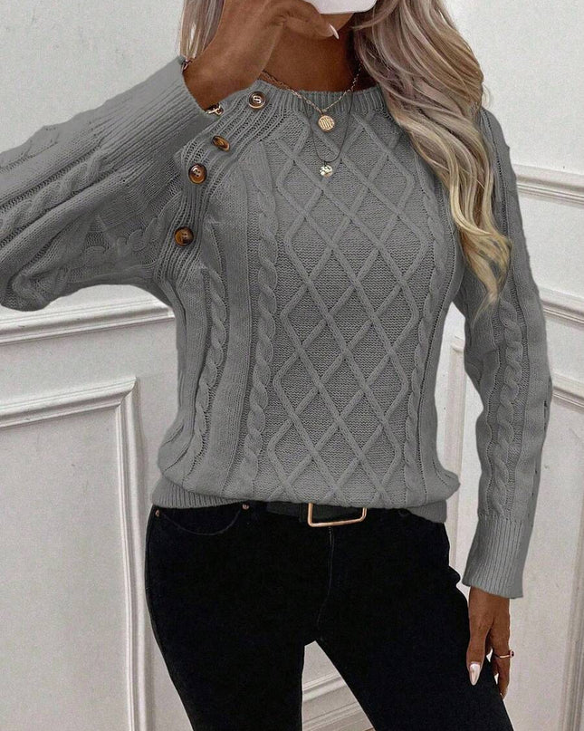 Women's Blouse | Decorative Button Details