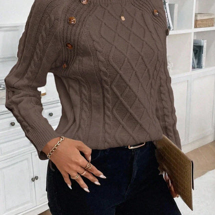 Women's Blouse | Decorative Button Details