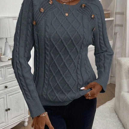 Women's Blouse | Decorative Button Details