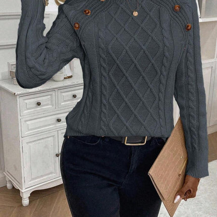 Women's Blouse | Decorative Button Details