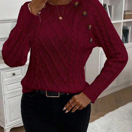 Women's Blouse | Decorative Button Details