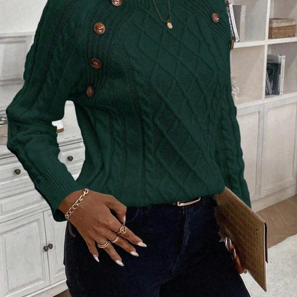 Women's Blouse | Decorative Button Details