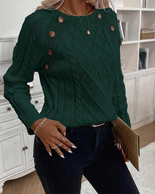 Women's Blouse | Decorative Button Details