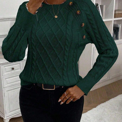Women's Blouse | Decorative Button Details