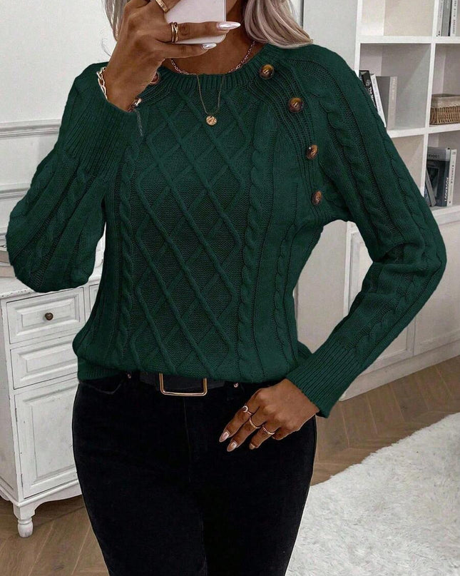 Women's Blouse | Decorative Button Details
