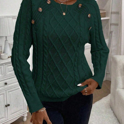 Women's Blouse | Decorative Button Details
