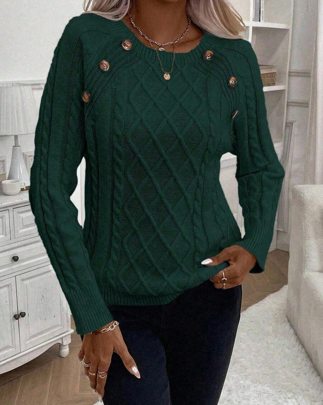 Women's Blouse | Decorative Button Details