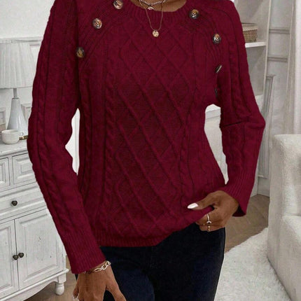 Women's Blouse | Decorative Button Details