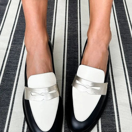 Loafers For Women | Slip On Two-tone