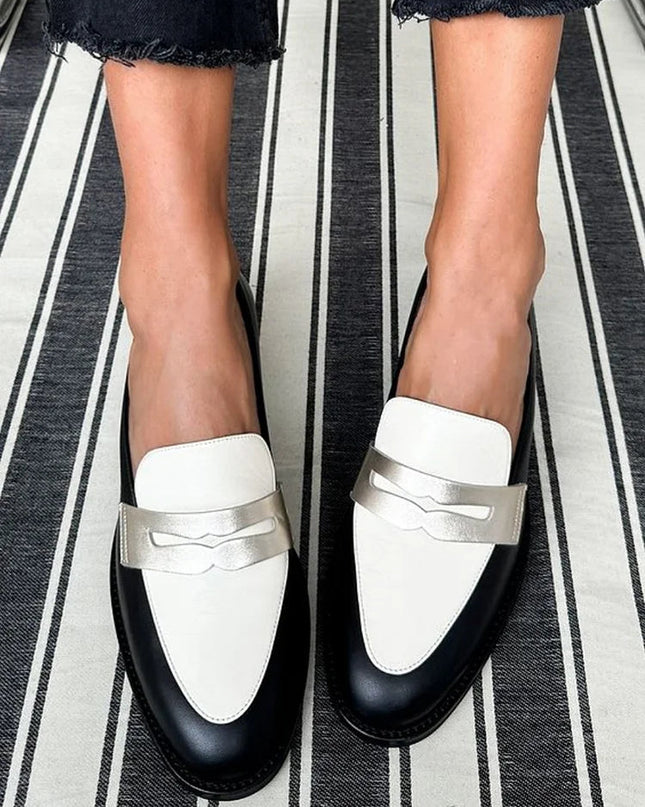 Loafers For Women | Slip On Two-tone