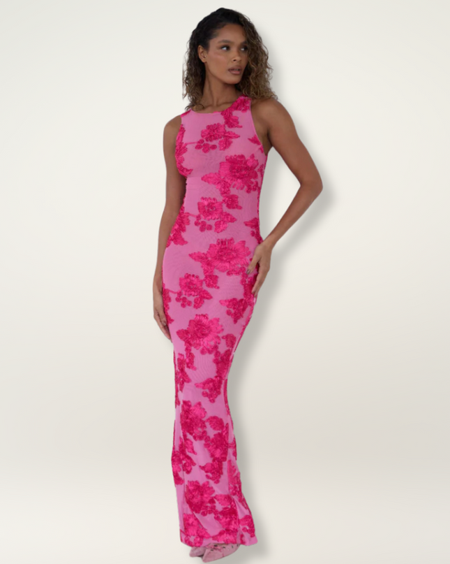 Women’s Dress | Floral Sleeveless Maxi