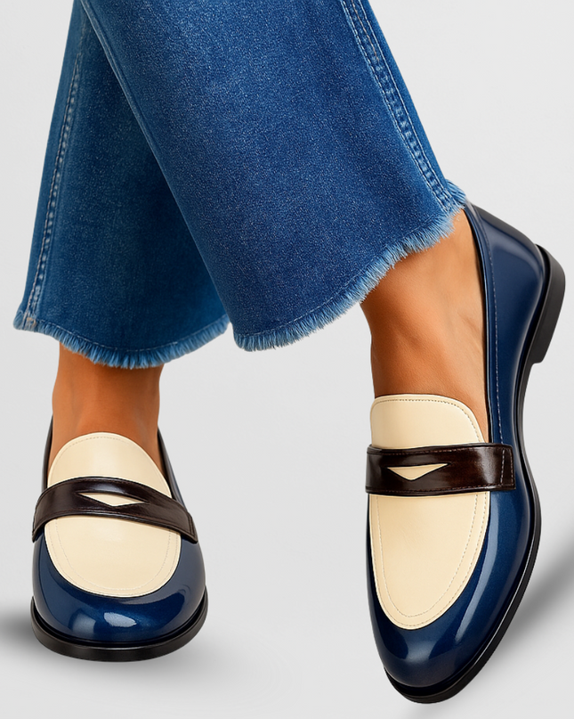 Loafers for Women | Two-tone Slip On