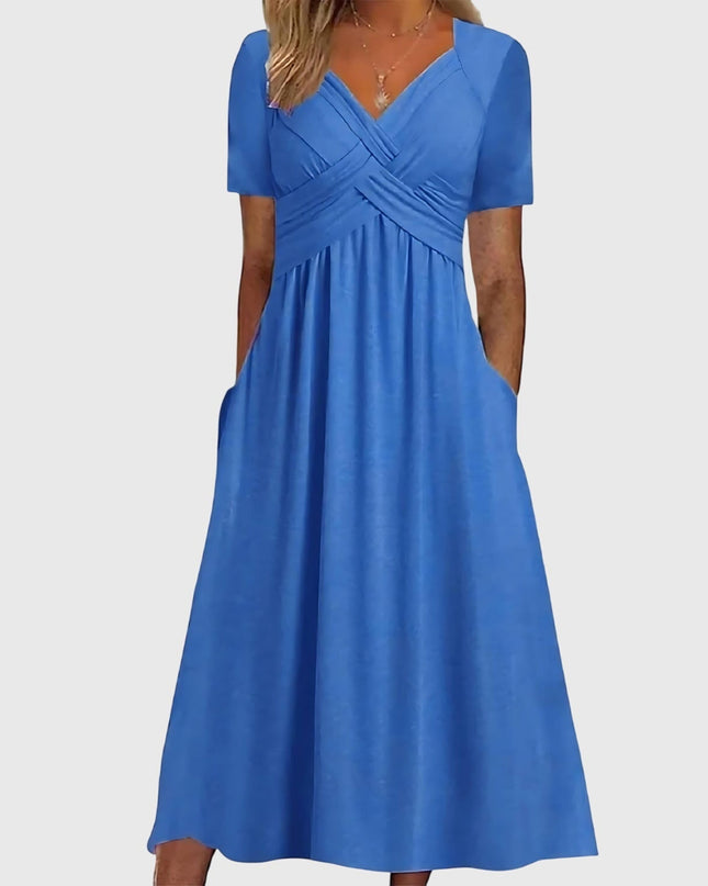 Viola | Midi Dress With Tummy Control