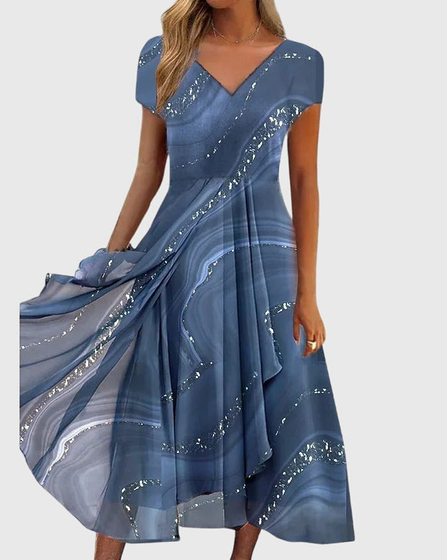 Aubrielle | Flowing Midi Dress