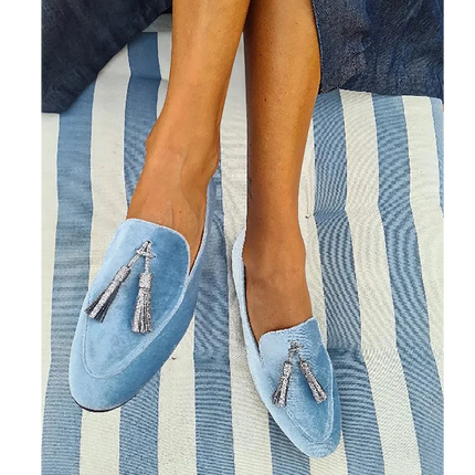 Loafers for Women | Tassel Detail Slip On