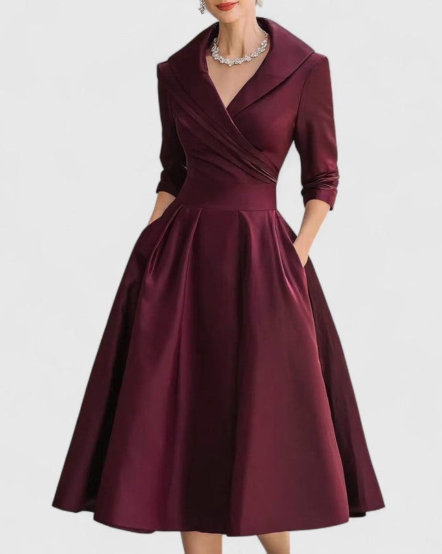 Marley Quinn | Elegant Midi Dress