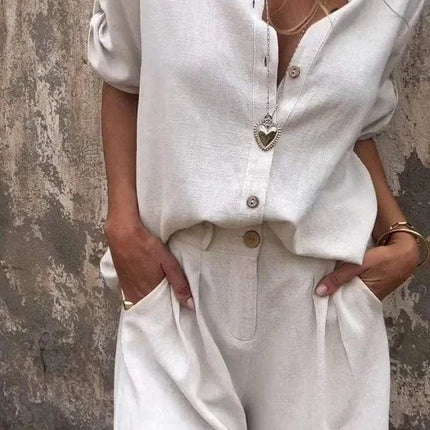 Lina- Linen Set