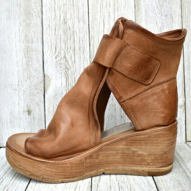 Sandals For Women | Buckle Strap Wedge Style